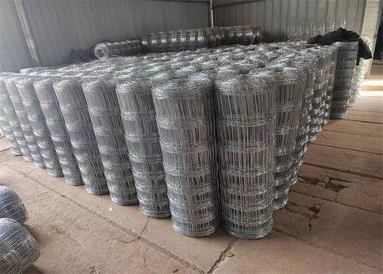 2.5mm Wire Dia Hot Dip Galvanized Field Fence Untuk Pertanian