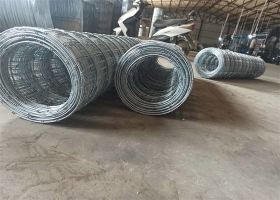 50m Kekuatan yang Kuat Kebun Domba Pagar Rusa Pagar 1.6mm - 3.5mm Wire Dia Untuk Peternakan