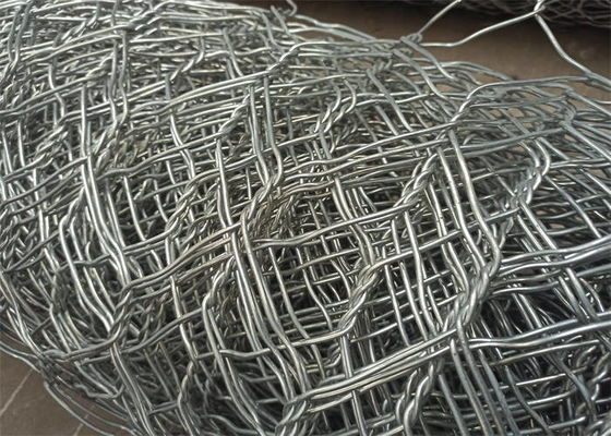 Kotak Gabion Galvanis Multipurpose Mesh Hexagonal Gabion Baskets Diameter Kawat 2.0-4.0mm