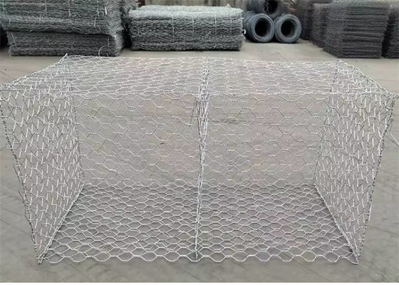 Gabion Mesh Wire Besi Kuat untuk Perlindungan Tanaman