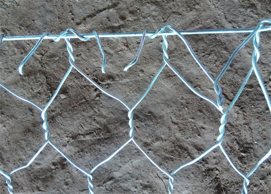 Gabions 80mm x 100mm Mesh Aperture Untuk Desain Lansekap Proyek Pengendalian Erosi Pantai