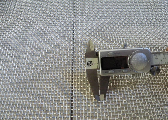Baja tahan karat Crimped Wire Mesh Galvanized Dekorasi Wire Mesh