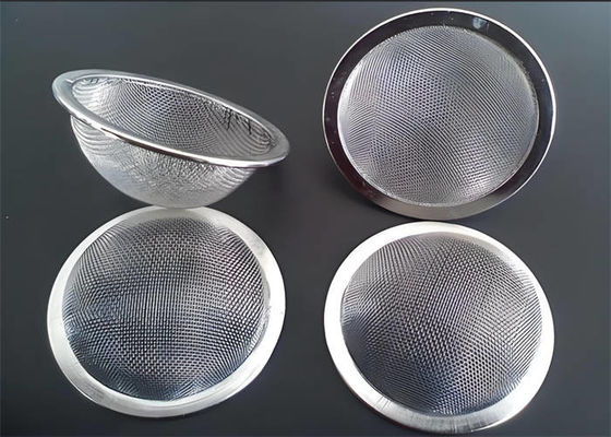 Filtrasi Wire Mesh Fabrication / Wire Mesh Filter Disc Stainless Steel Sintered Disc Filter